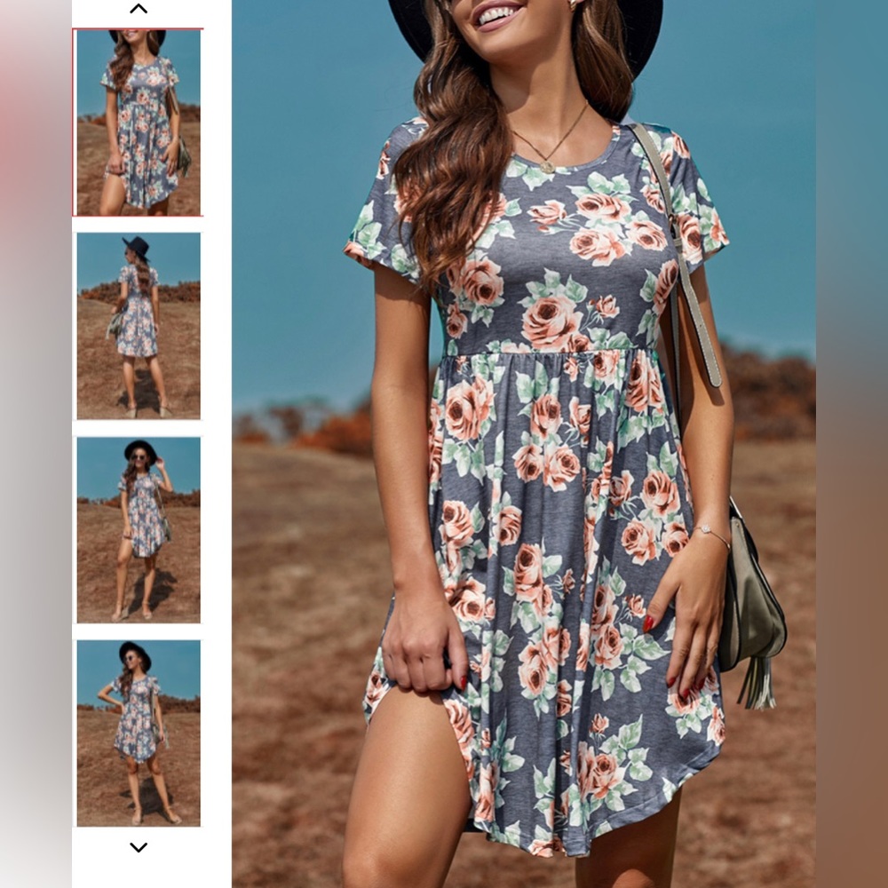 Short sleeve dress